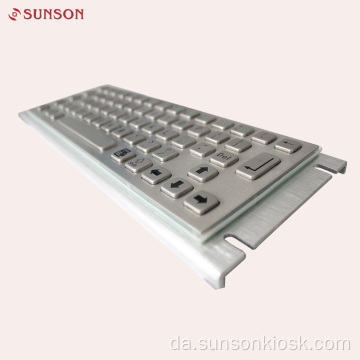 Metal tastatur og pegefelt